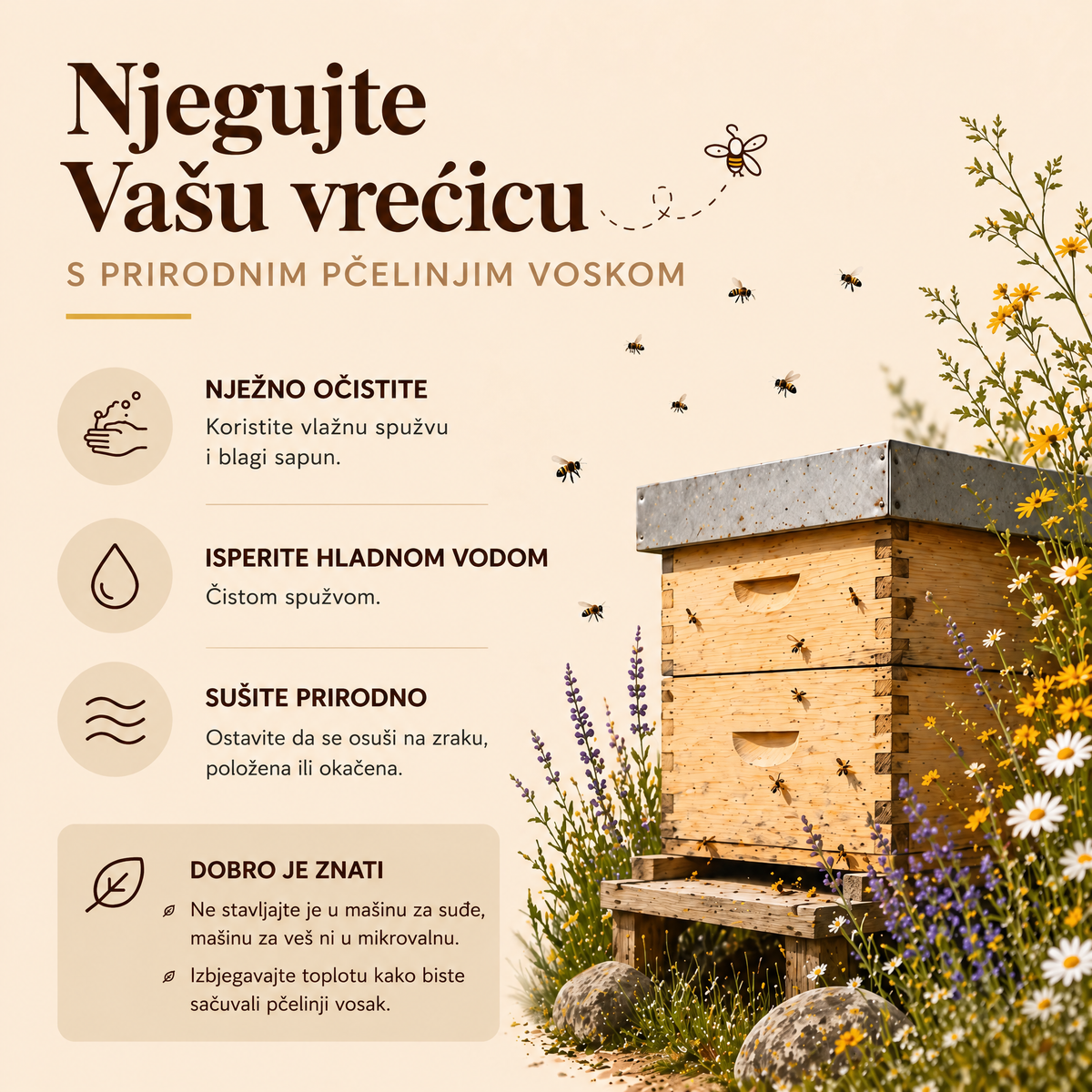 Vrećica za hljeb Waxora - WAX-BA