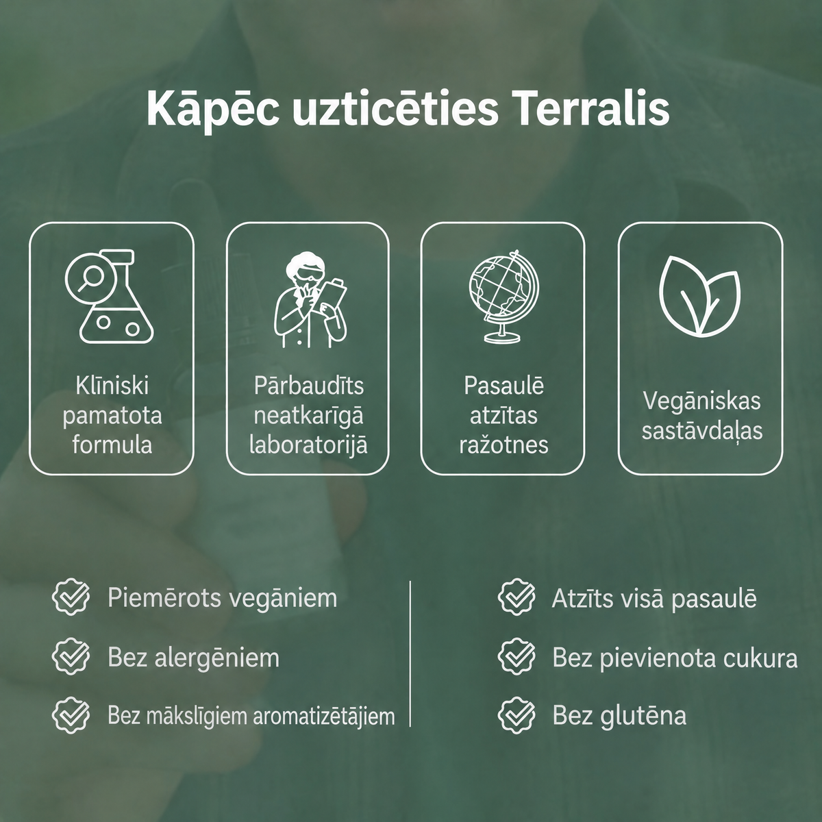 Divu soļu zarnu detoksikācijas komplekts Evicta - 2580EVC-LV
