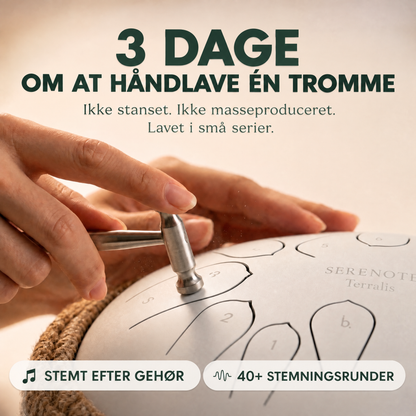 Beroligende tungetromme Serenote - 5842SRN-DK