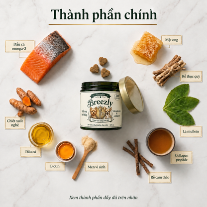 Viên nhai hỗ trợ hô hấp cho chó Breezly - BRZ-VN