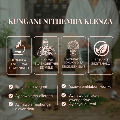 Ikhithi Klenza yokuhlanza amathumbu ngezigaba ezi-2