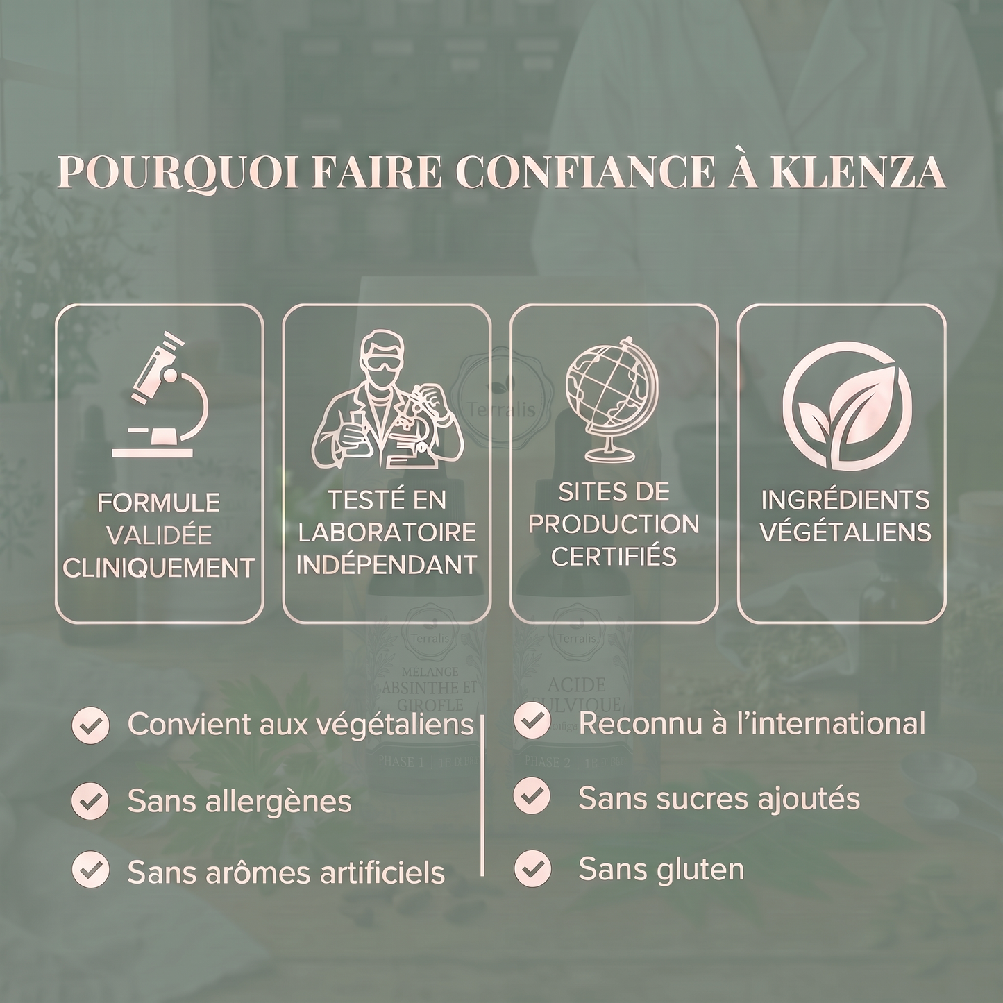 Kit Klenza de nettoyage intestinal en 2 phases