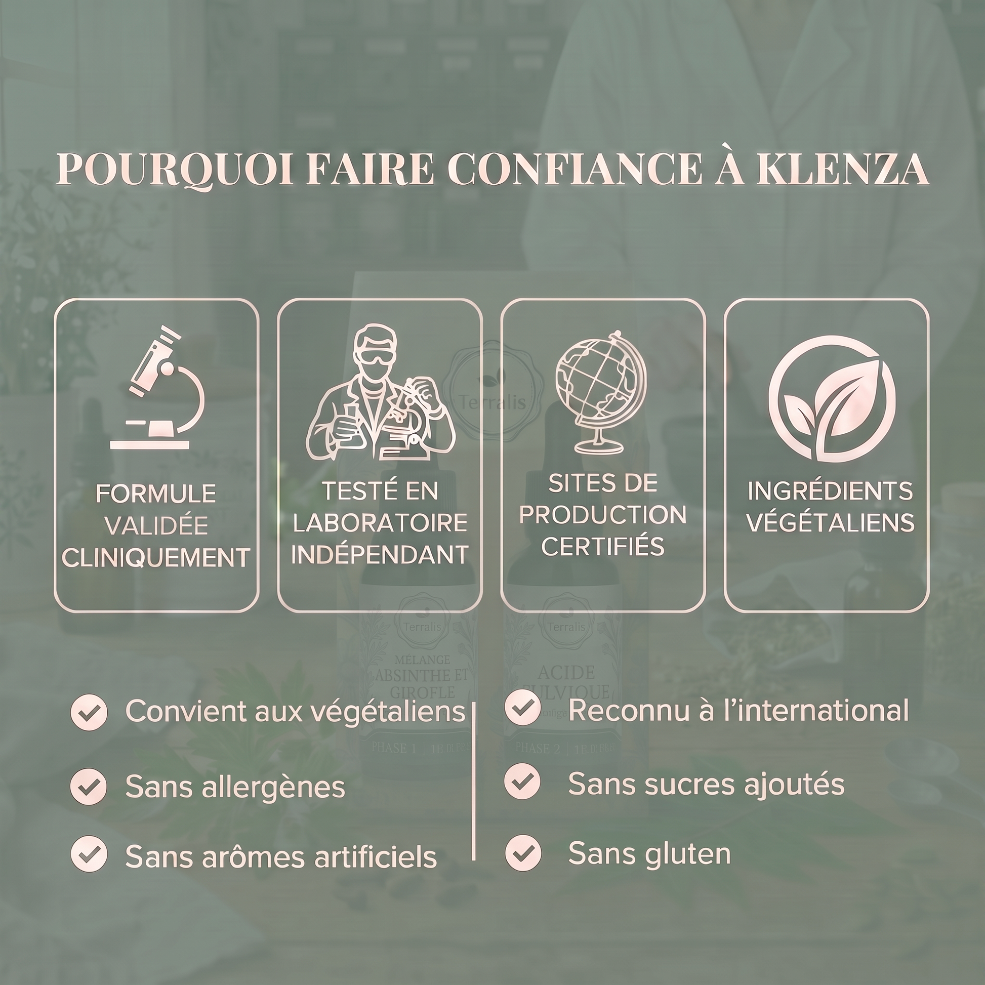 Kit Klenza de nettoyage intestinal en 2 phases