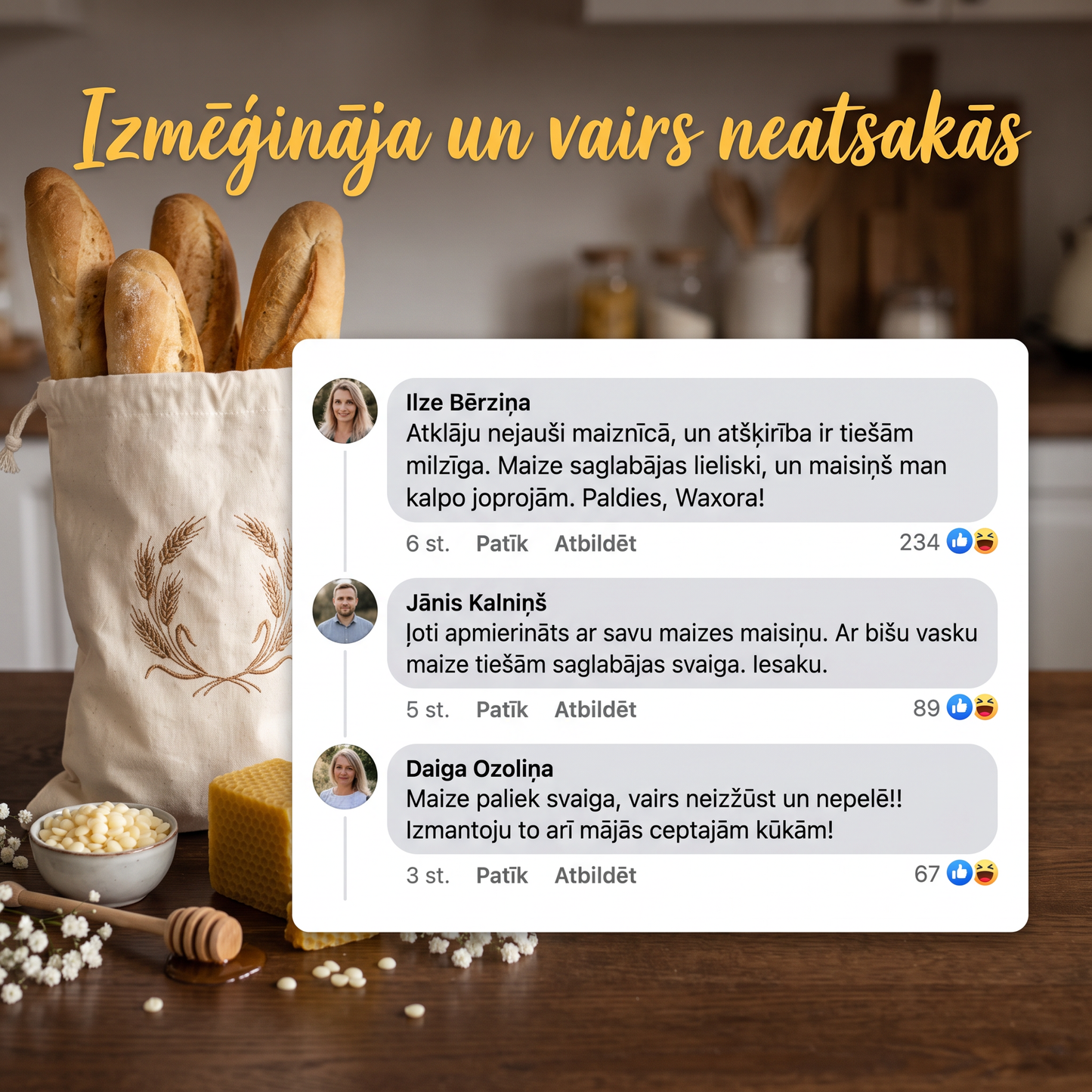 Waxora klientu atsauksmes