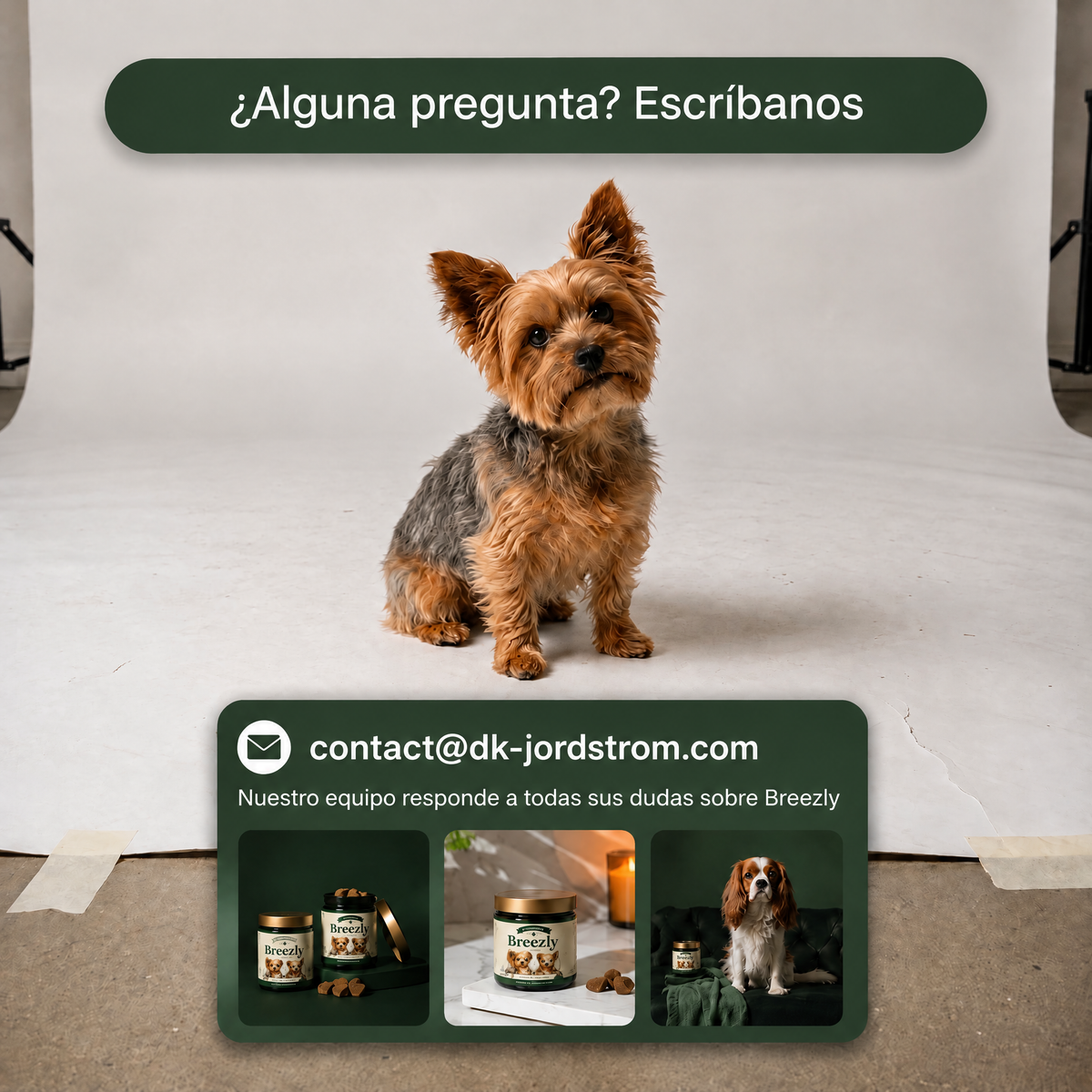Bocados respiratorios para perros Breezly - BRZ-PE