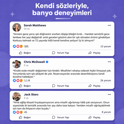 UV klozet sterilizatörü Uvara - UVR-TR