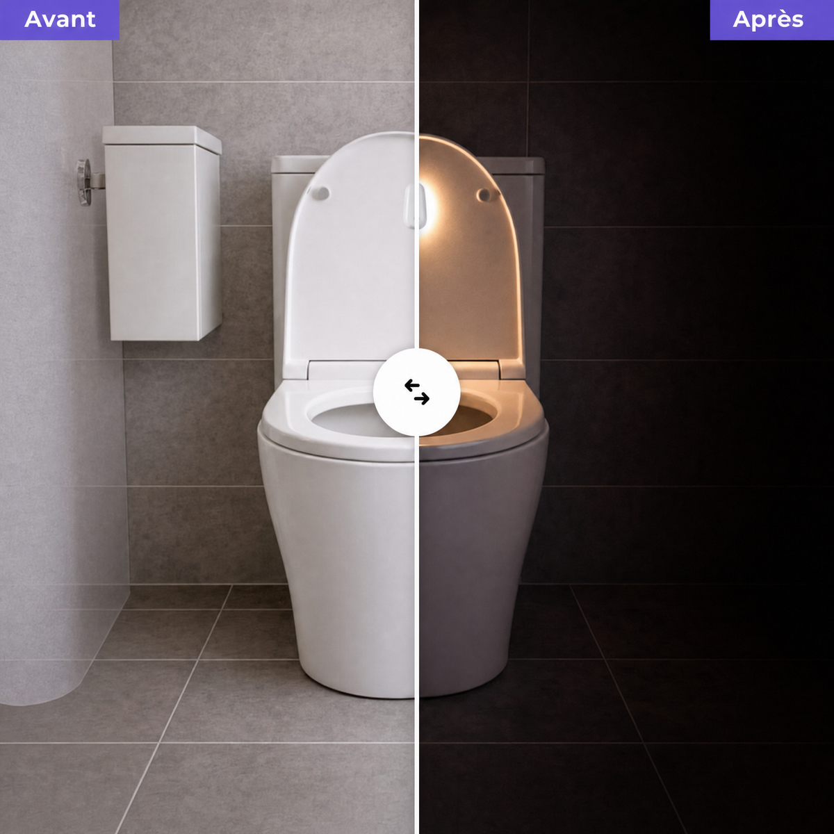 Stérilisateur UV pour toilettes Uvara - 4527UVR-MU
