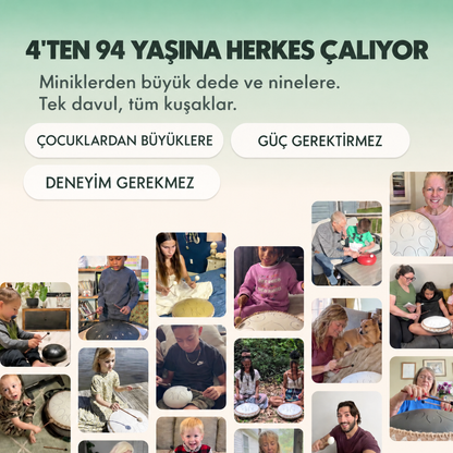Rahatlatıcı dil davulu Serenote - 3130SRN-TR
