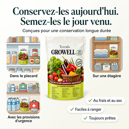Réserve de semences Growell - GRW-LU