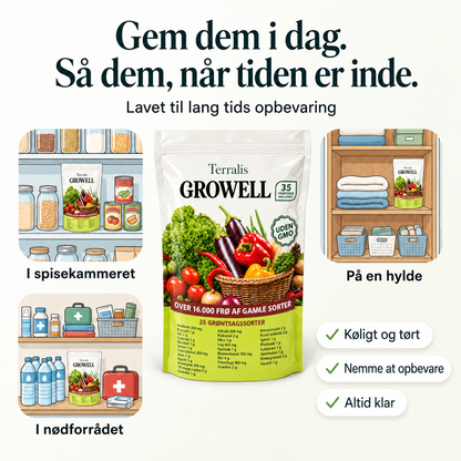 Frøreserve Growell - GRW-DK