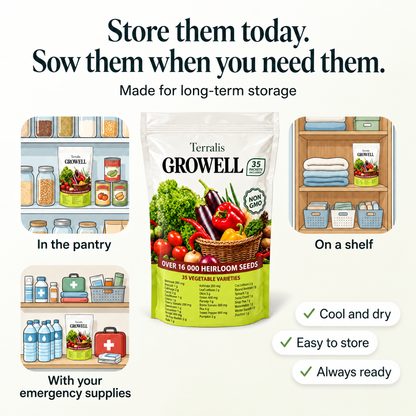 Seed stockpile Growell - GRW-ZA