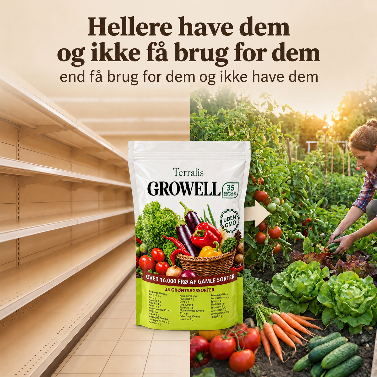 Frøreserve Growell - GRW-DK