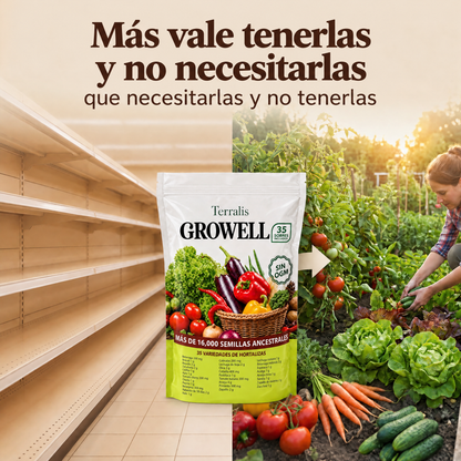 Reserva de semillas Growell - GRW-PE