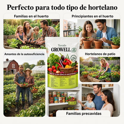Reserva de semillas Growell - GRW-PE
