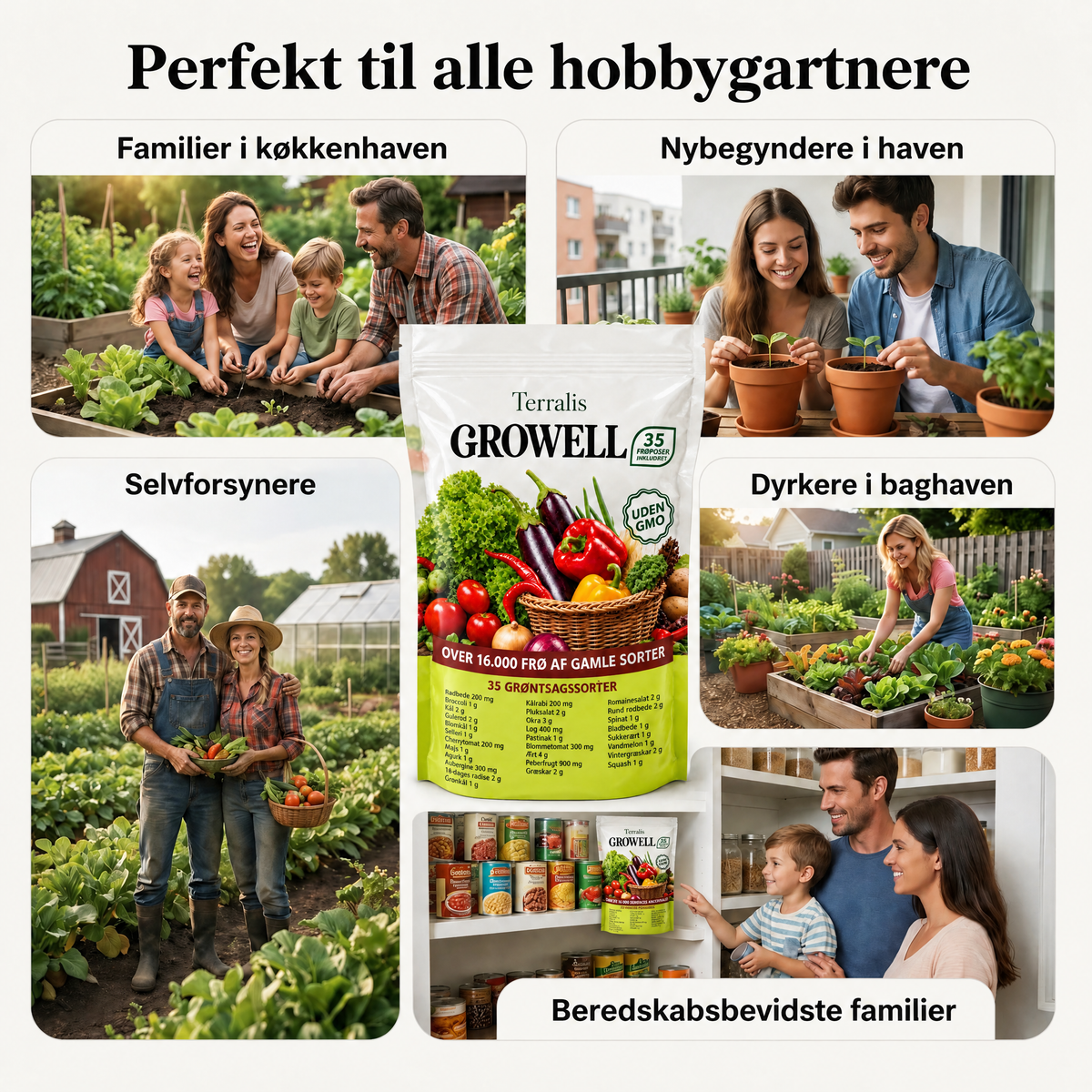 Frøreserve Growell - GRW-DK