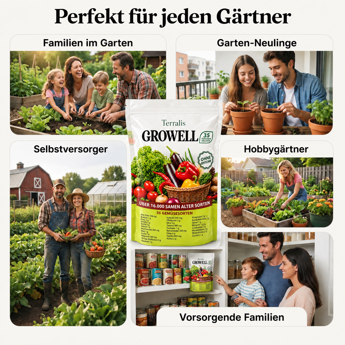 Samenvorrat Growell - GRW-AT