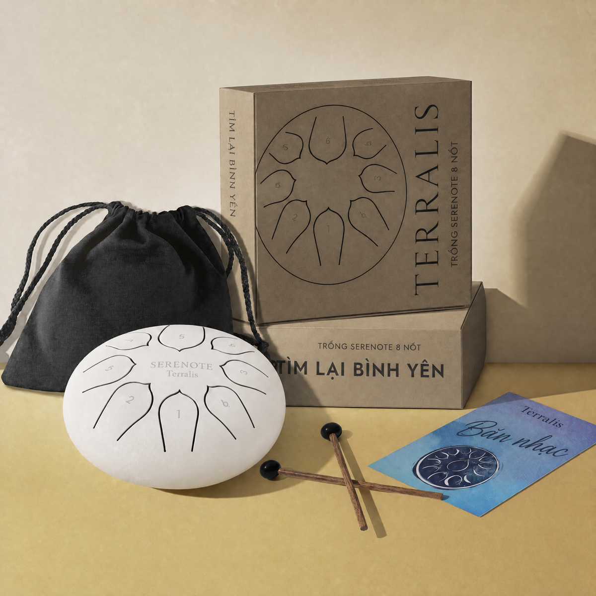 Trống lưỡi thép thư giãn Serenote - 1199SRN-VN