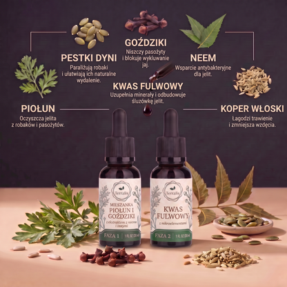 Zestaw Klenza do oczyszczania jelit w 2 fazach