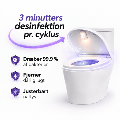 UV-toiletsterilisator Uvara - 7518UVR-DK