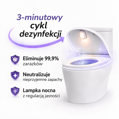 Sterylizator UV do toalety Uvara - 1893UVR-PL