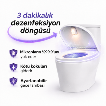 UV klozet sterilizatörü Uvara - 3353UVR-TR
