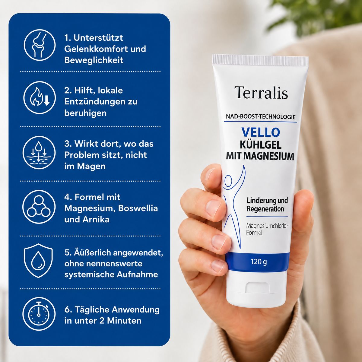 Magnesium-Kühlgel Vello - VLO-AT