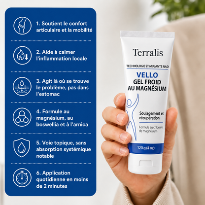 Gel froid au magnésium Vello - VLO-MU