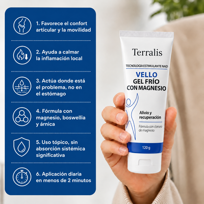 Gel frío de magnesio Vello - VLO-PE