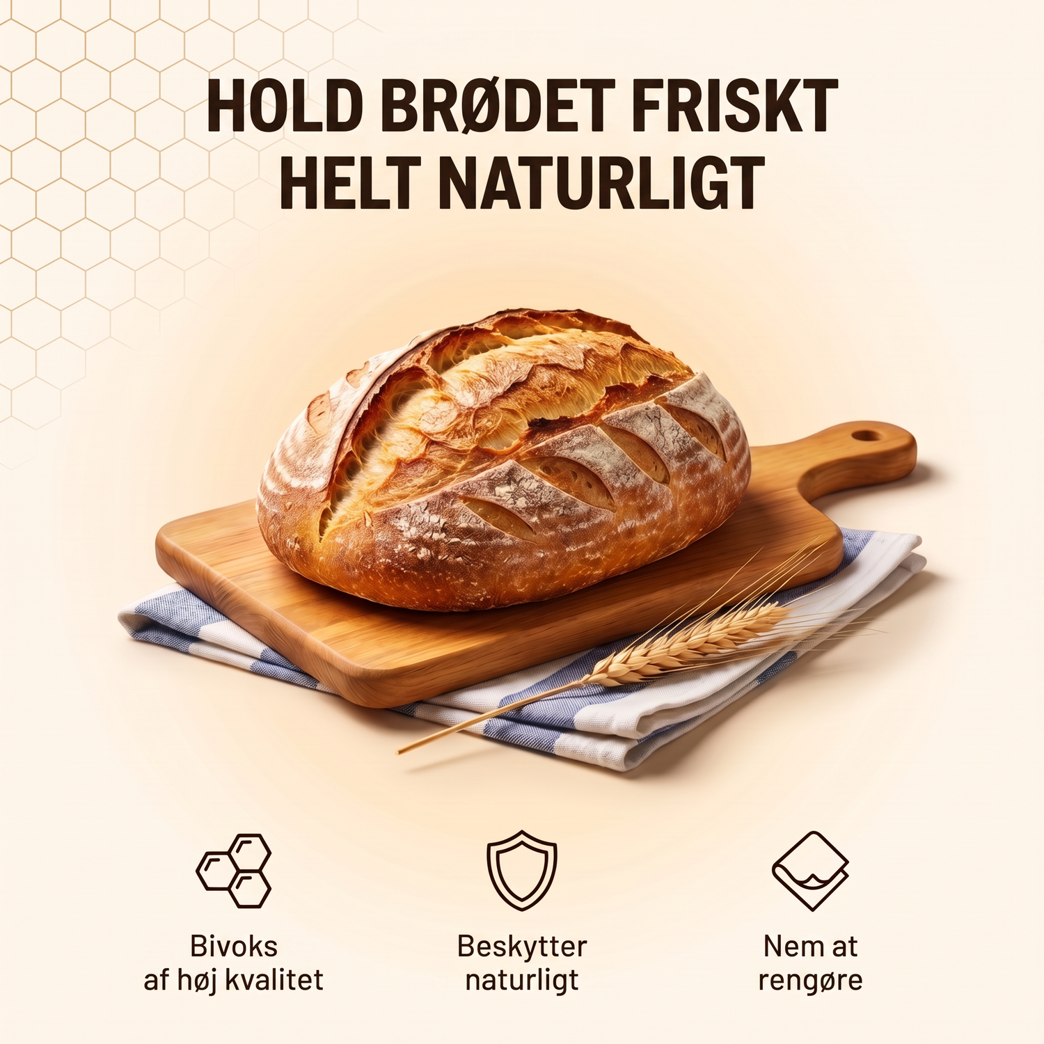 Hold brodet friskt helt naturligt - Waxora