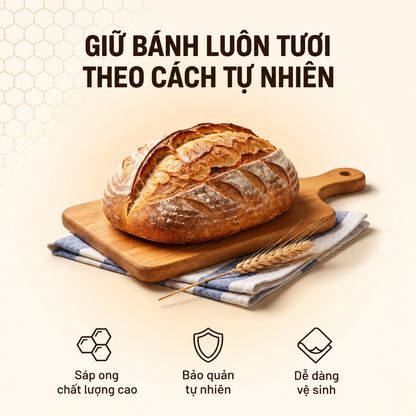 Túi bảo quản bánh mì Waxora - WAX-VN